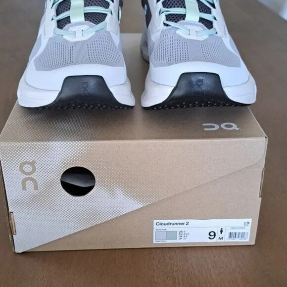 On Cloudrunner 2 - Color: Glacier / Sage - Size: Men 9 - Picture 3 of 9